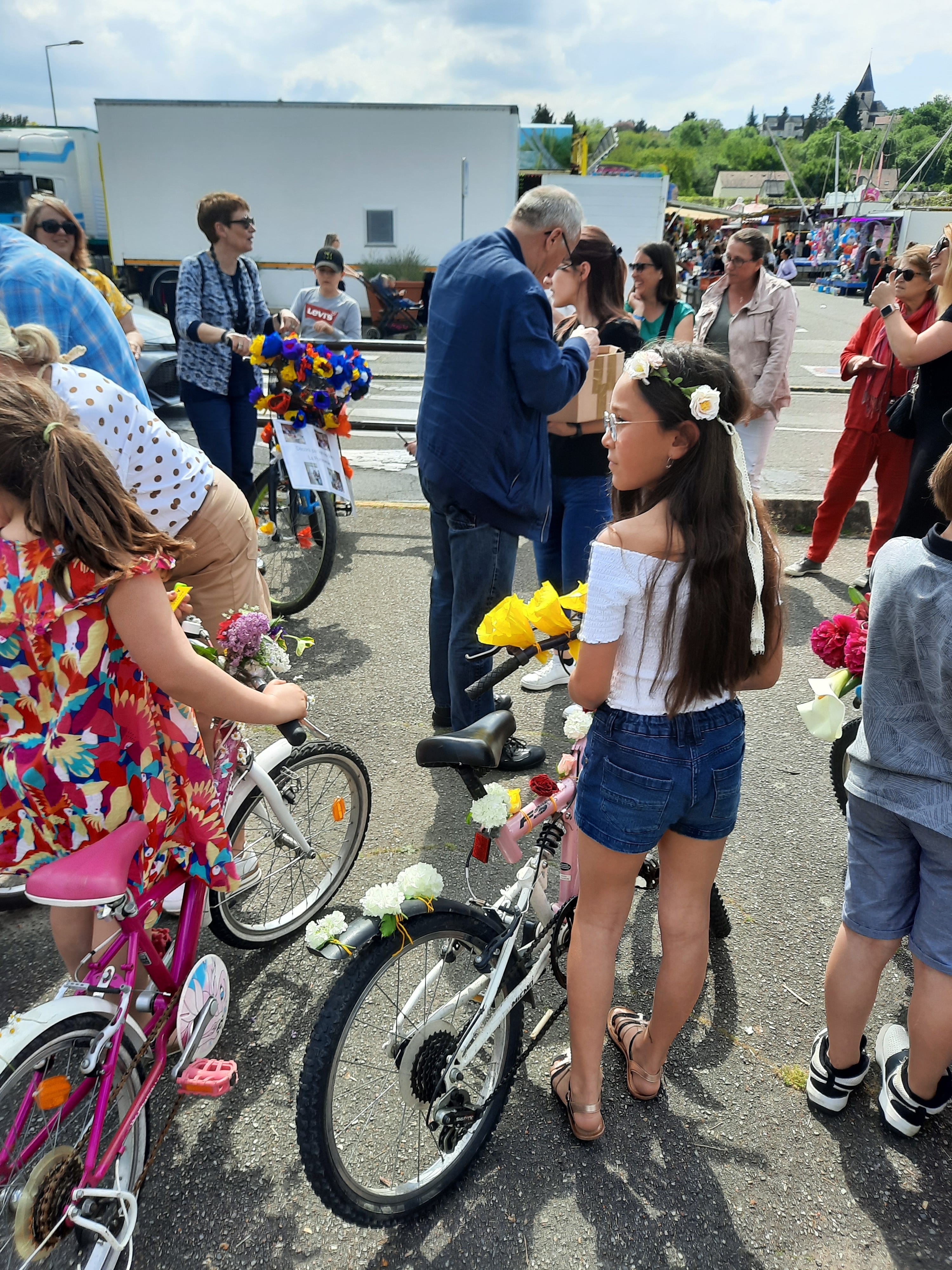 Concours vélo fleuri