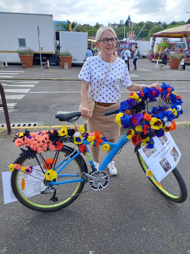 Concours vélo fleuri