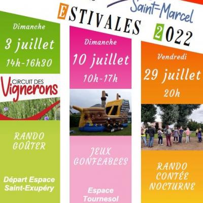 Affiche animations du mois de juillet