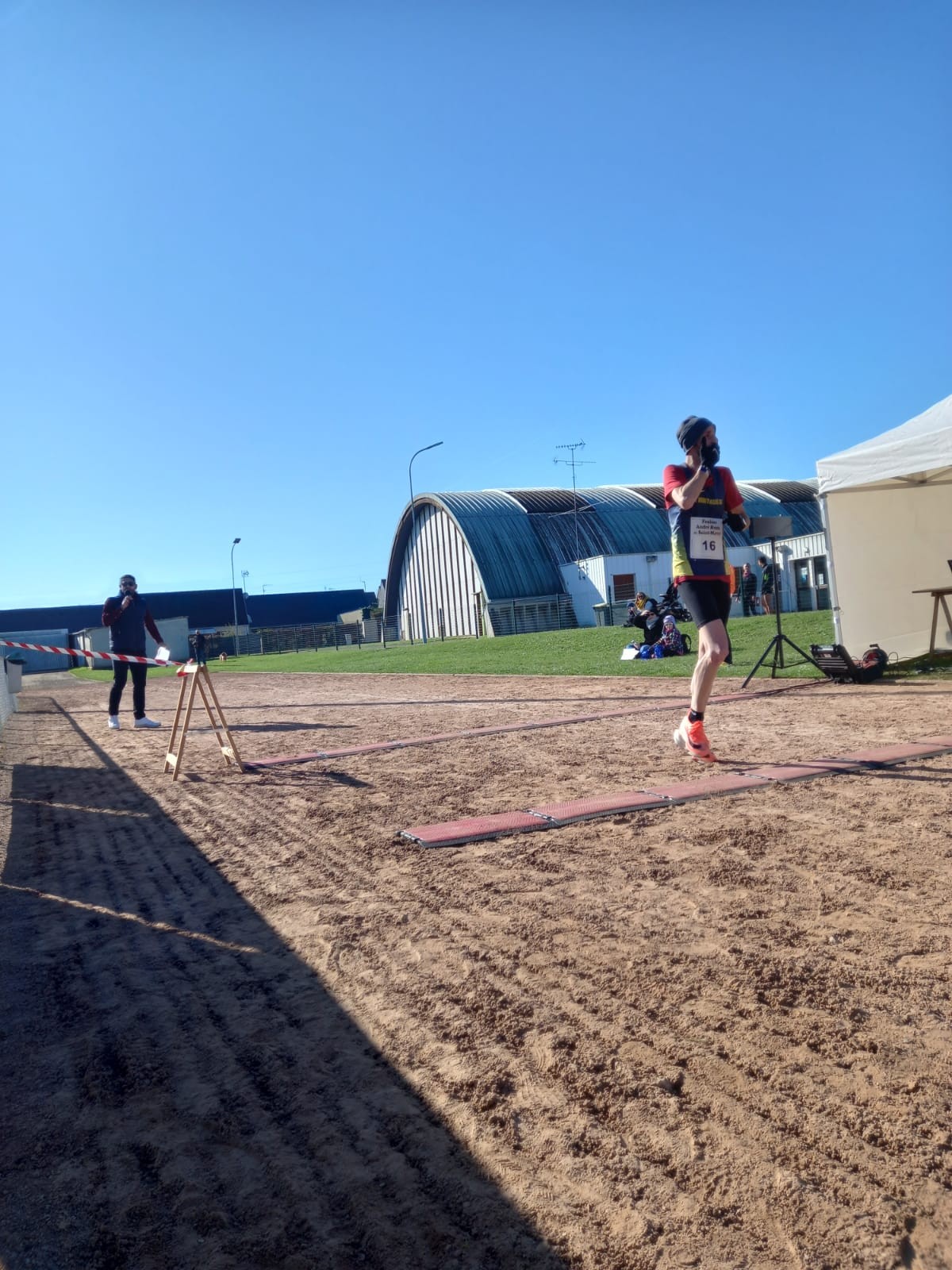 Arrivée 1er du 10 km