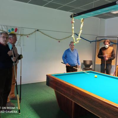 Billard club de Saint-Marcel - Décembre 2021