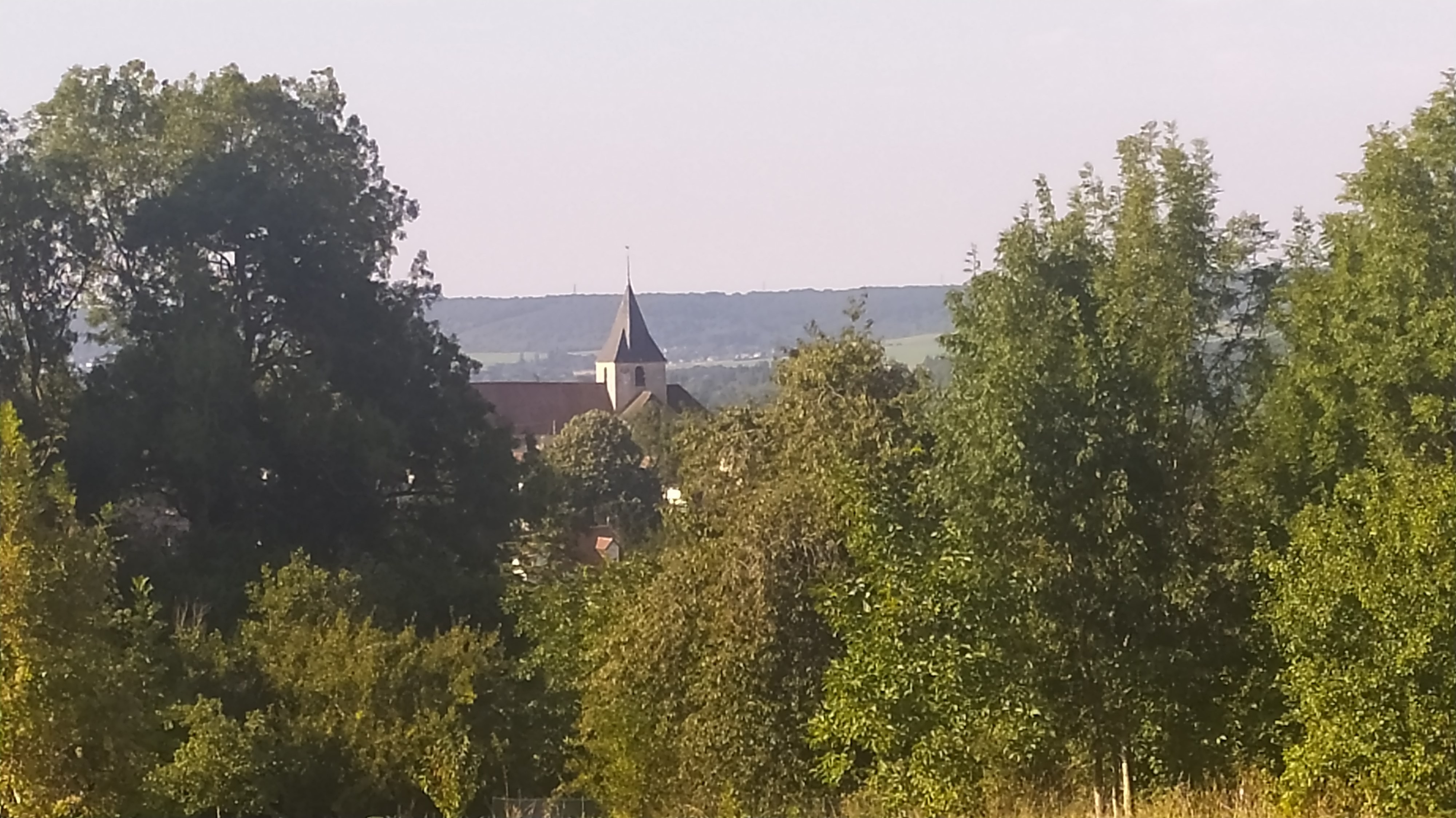 Vue sur l'église