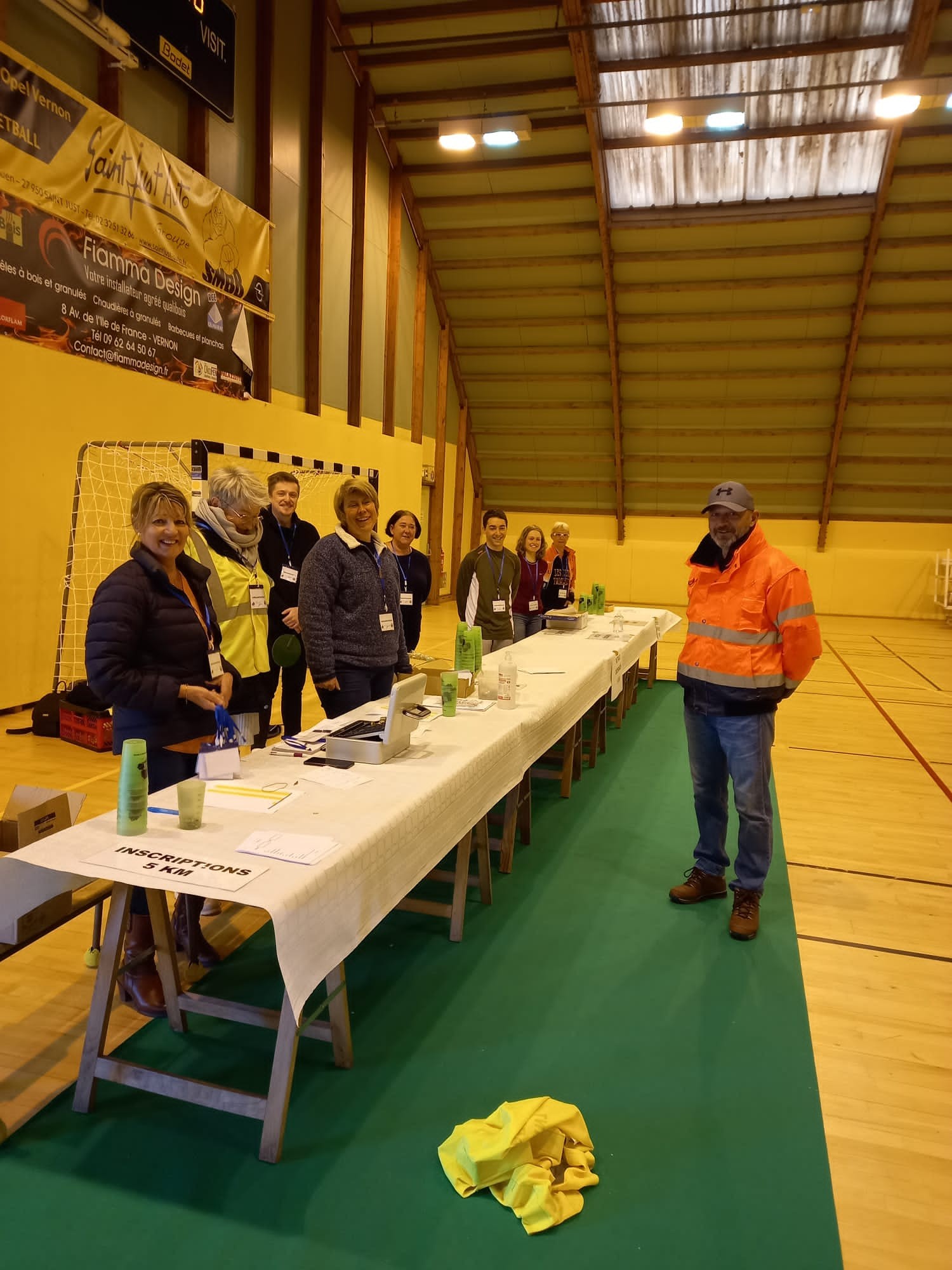 Moment de convivialité entre bénévoles