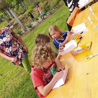 Ateliers paniers, coloriages et origami