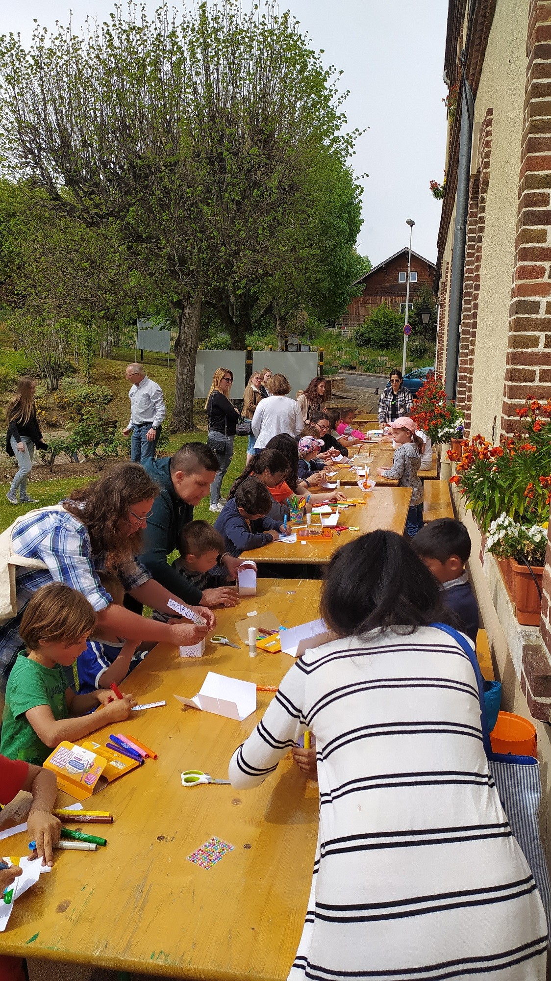 Ateliers paniers, coloriages et origami