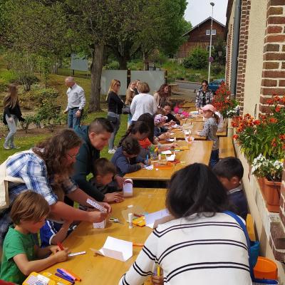 Ateliers paniers, coloriages et origami