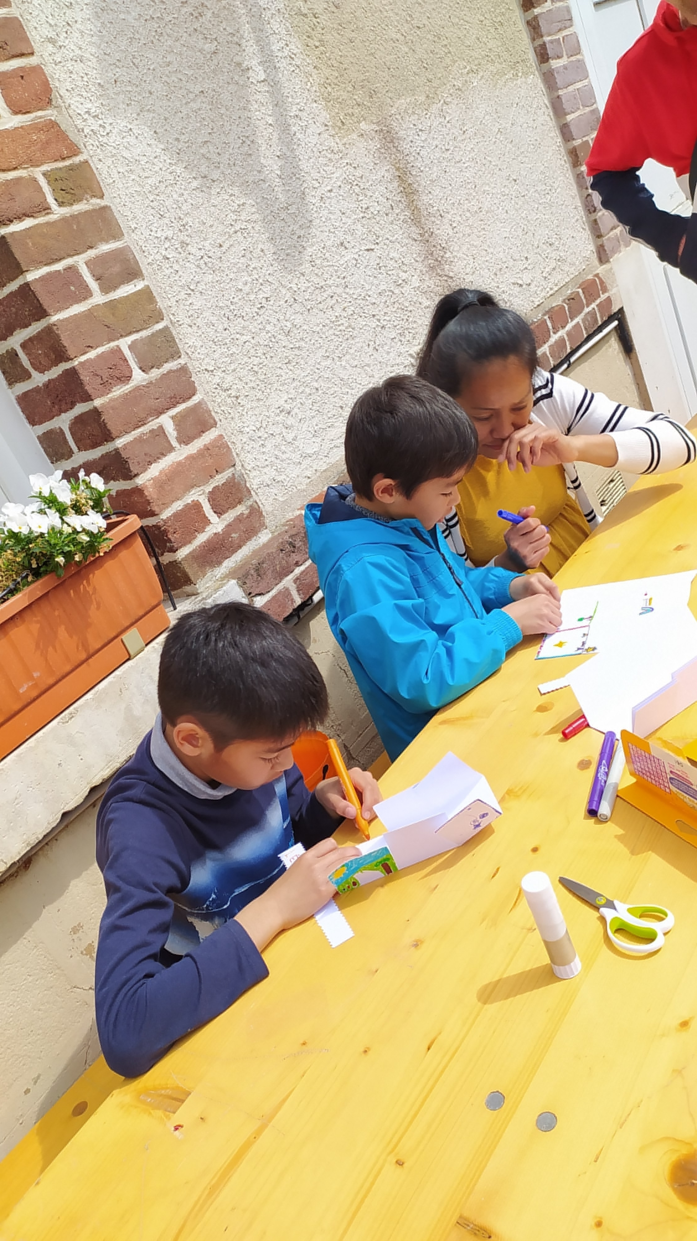 Ateliers paniers, coloriages et origami