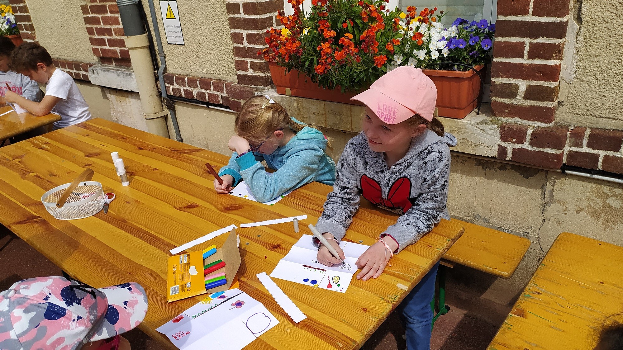 Ateliers paniers, coloriages et origami