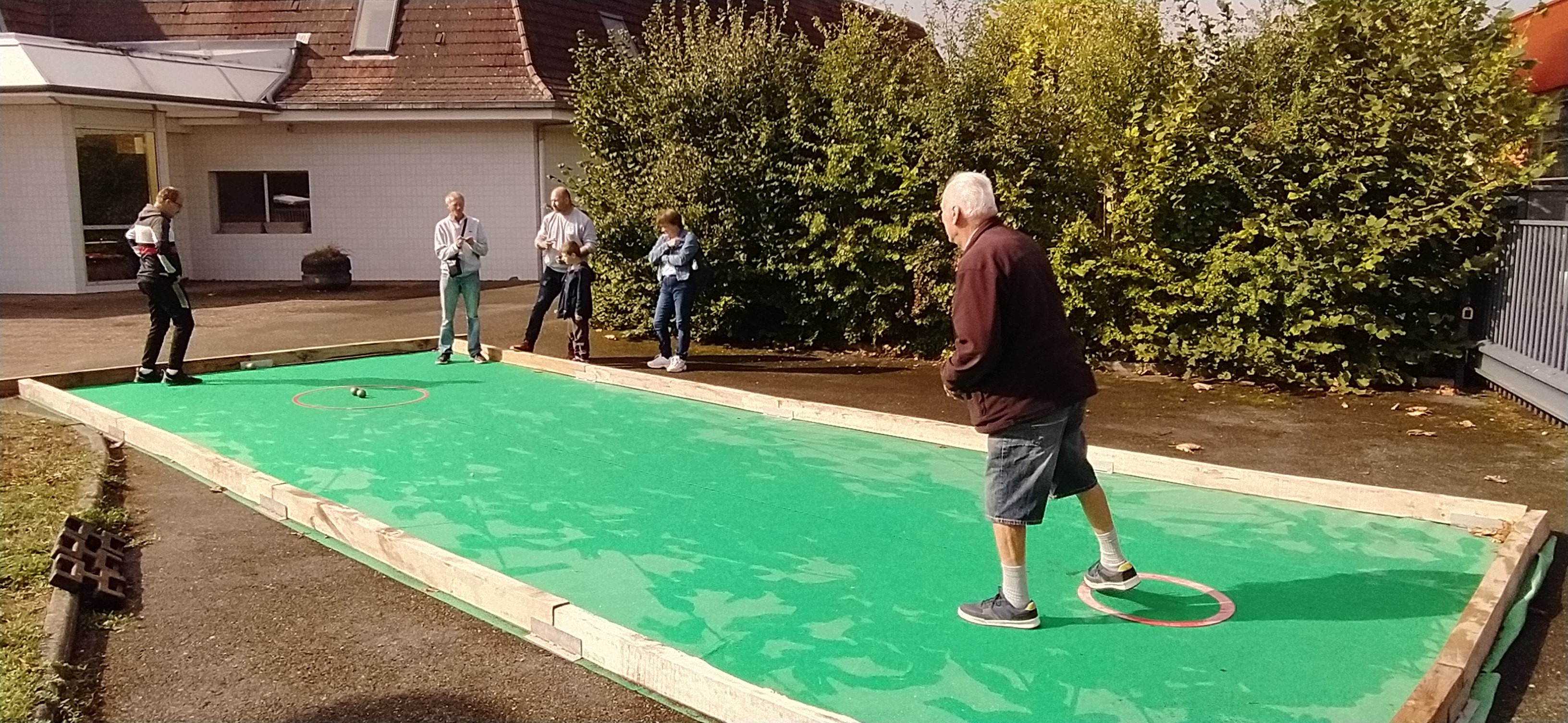 Initiation à la pétanque