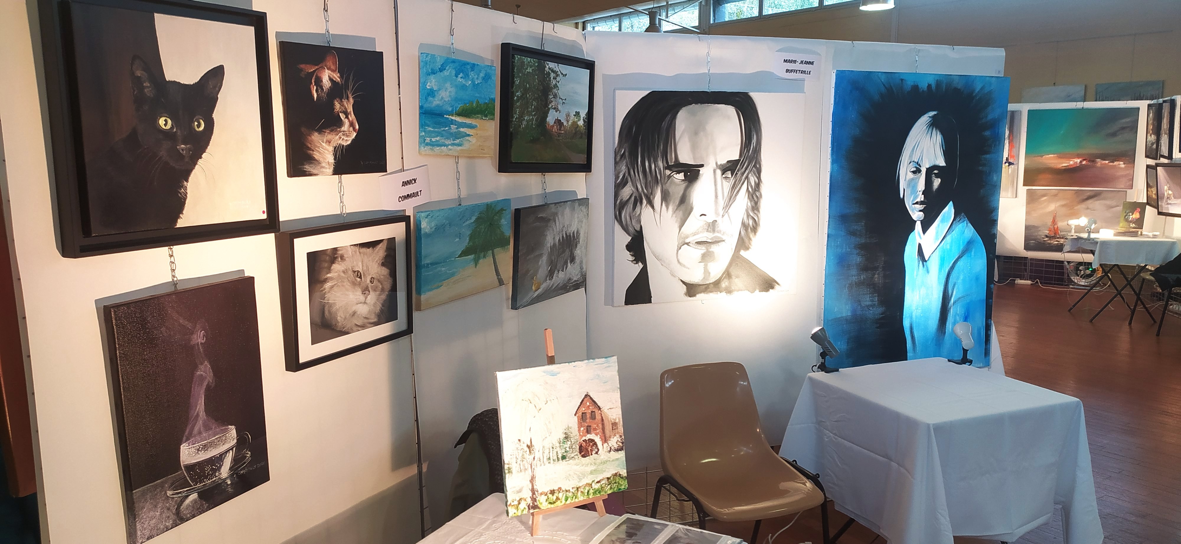 Stand des artistes