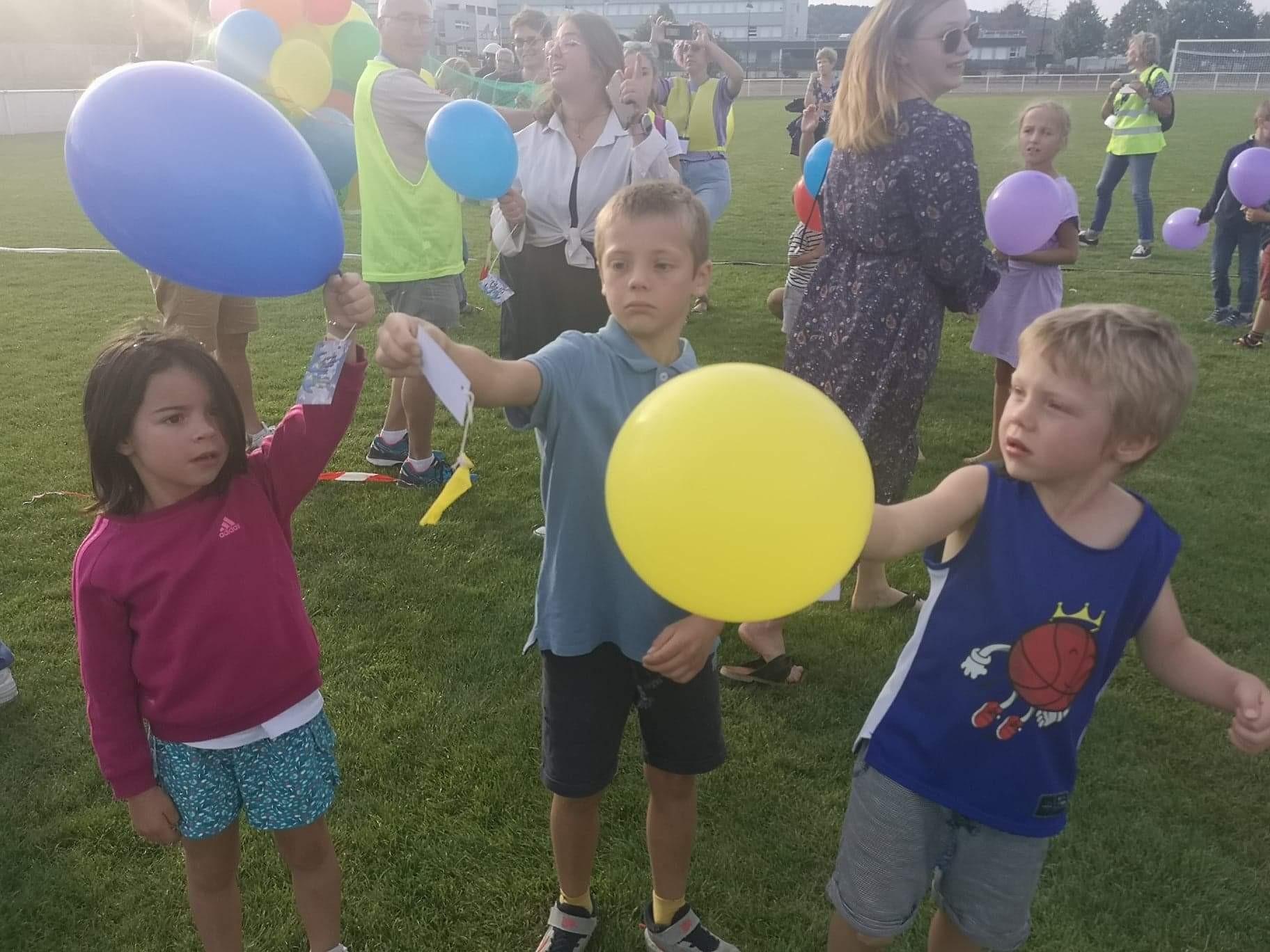 28 août Lâcher de ballons pour la Paix dans le Monde