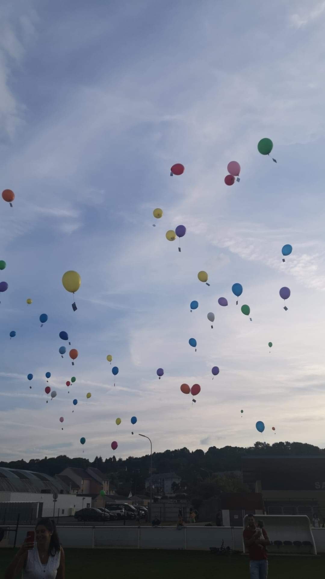 28 août Lâcher de ballons pour la Paix dans le Monde