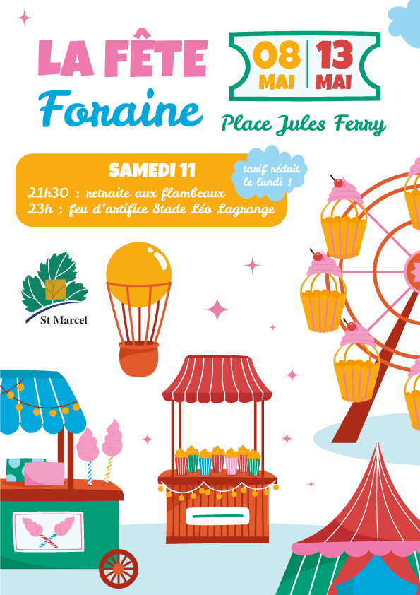 Affiche fete foraine 1