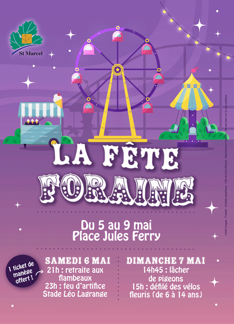 Affiche fete foraine