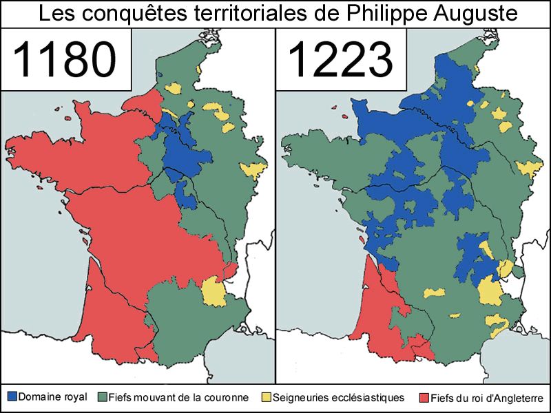 Conquetes philippe auguste